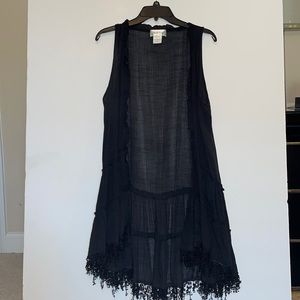 Black Lady Noiz Open Tunic
